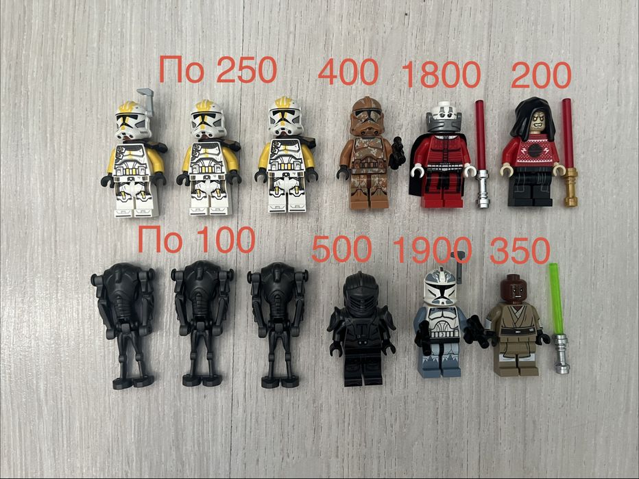 Мініфігурки Lego Star Wars