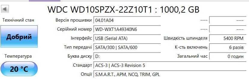 1Tb Transcend StoreJet 25M3 — Новий, Open Box..