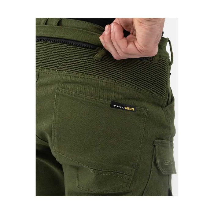 Spodnie motocyklowe Shima GIRO 3.0 MEN BLACK, KHAKI