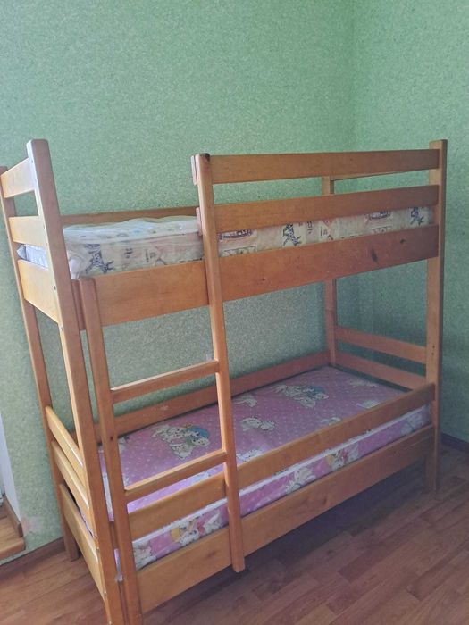 Дитяче ліжко двоповерхове 150 × 66 × 150 (висота)