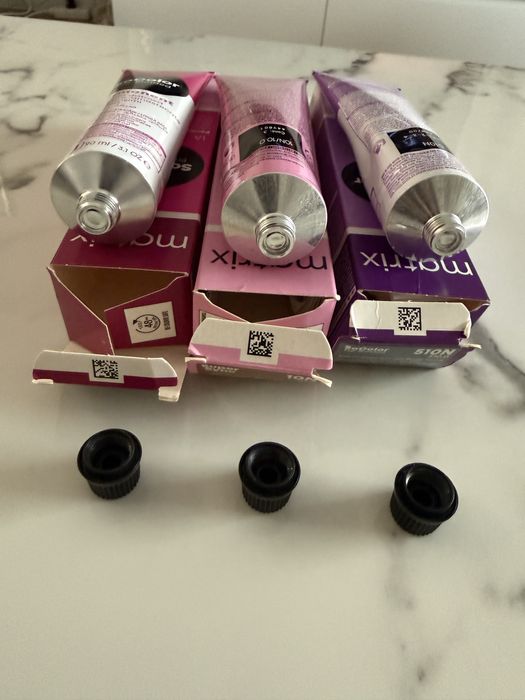 3 nowe farby do włosów , tonery Matrix socolor,supersync