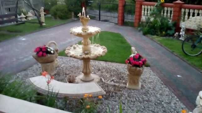 Figury ogrodowe betonowe ławka