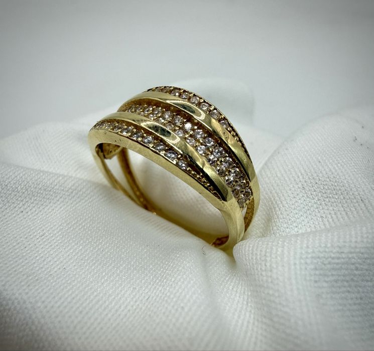 Pierścionek złoty 2,74g 585 - SPOKO LOMBARD Kalisz Skup Złota