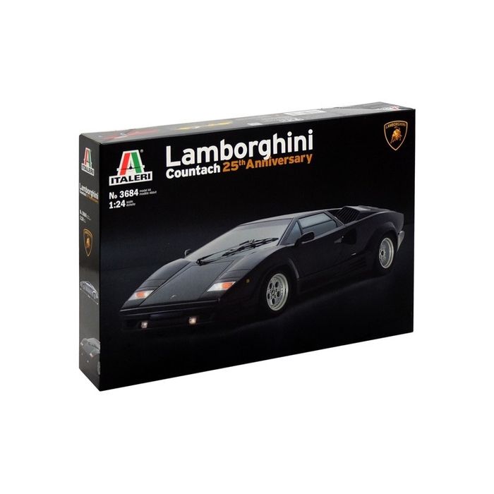 Italeri I3684 model 1:24 samochód LAMBORGHINI COUNTACH ANNIVERSARRY