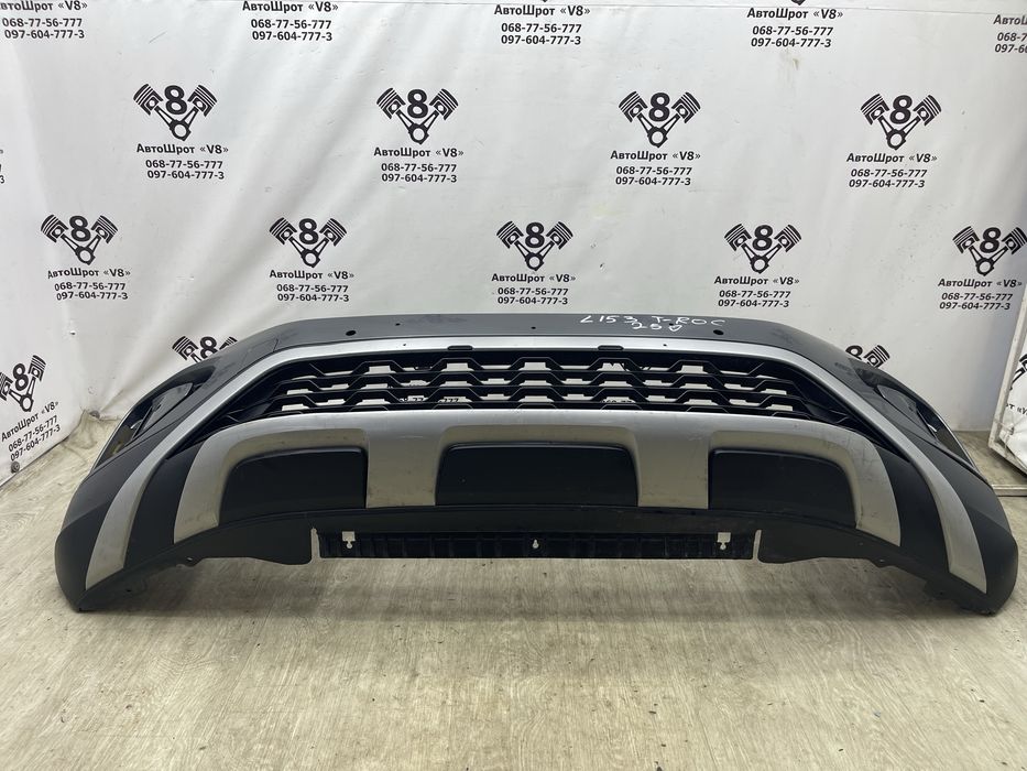 Бампер передній Volkswagen T-Roc рестайлінг 2021 2ga807217q т рок голий бампер