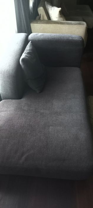 Chaise Longue impecável castanho, em muito bom estado