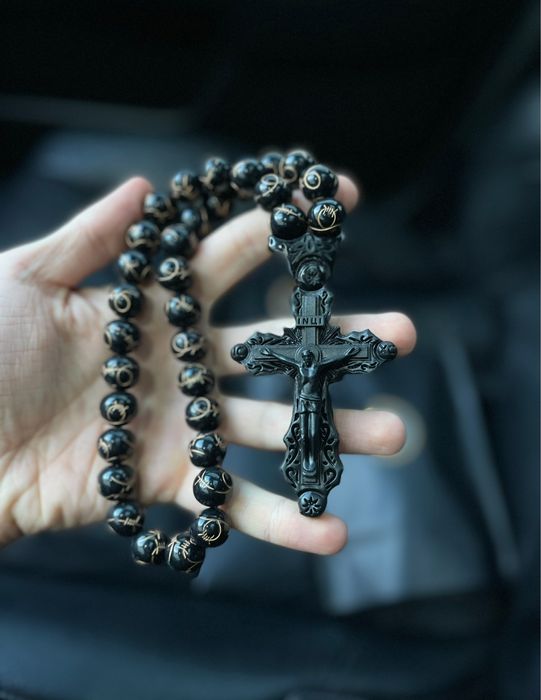 ІДЕАЛЬНИЙ ПОДАРУНОК Четки,чотки,хрест ,ручна робота