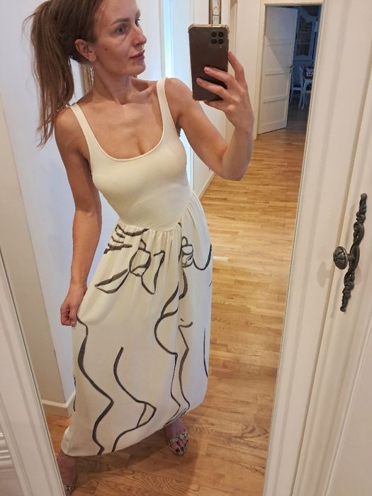 Zara sukienka maxi