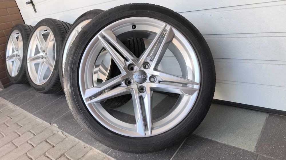 Koła Audi A5 18" 5x112 opony letnie 245/45/18 Continental  Et29 (OL2174)
