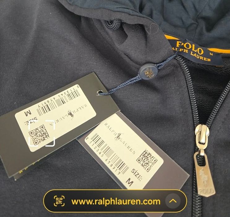 Bluza męska z kapturem Ralph Laurena