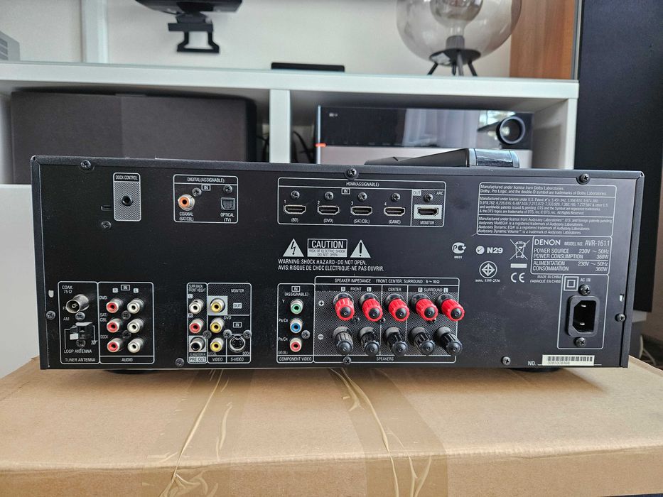 OKAZJA Amplituner wzmacniacz Denon avr 1610 hdmi arc bluetooth