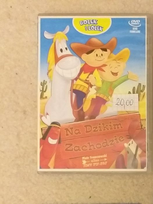 Płyta DVD Bolek i Lolek na Dzikim Zachodzie