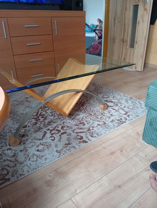 Sprzedam stolik kawowy szklany