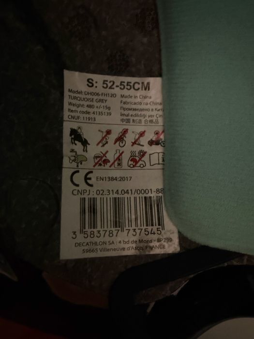 Kask jeździecki dla dzieci Fouganza
