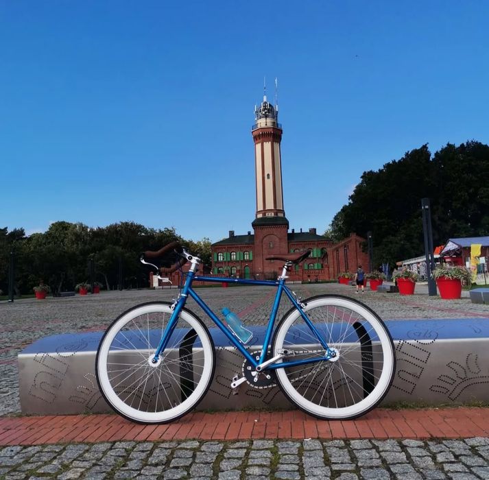 Rower single speed rozmiar s-m ostre koło kolarzówka