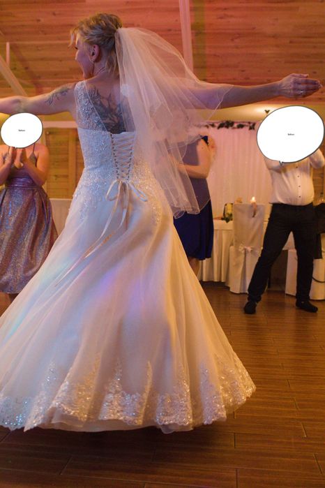 Suknia ślubna 36-38