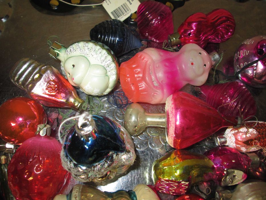 Винтажные ёлочные игрушки ссср торшер лампа, лягушка