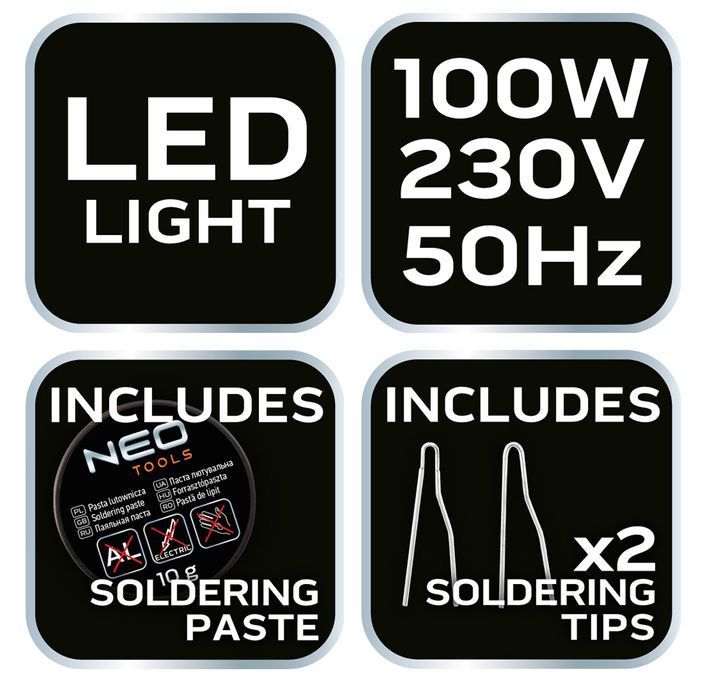 Lutownica Transformatorowa 100 W