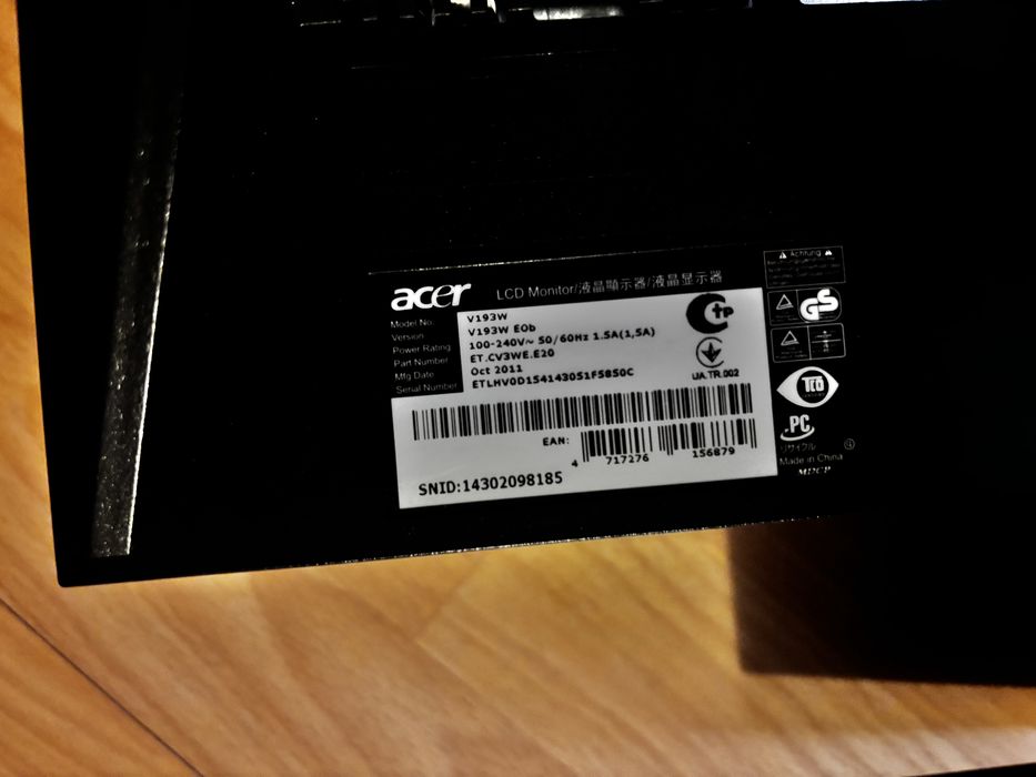 monitor acer 1440x900