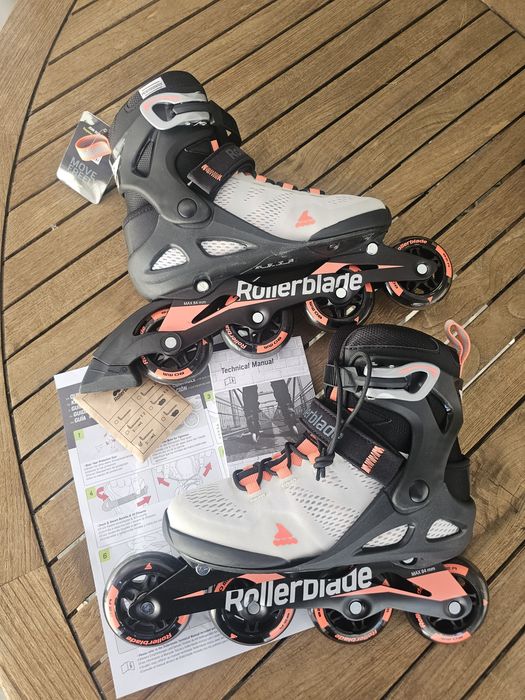 Patins em Linha Rollerblade Macroblade 80 Cinzento Tam. 39