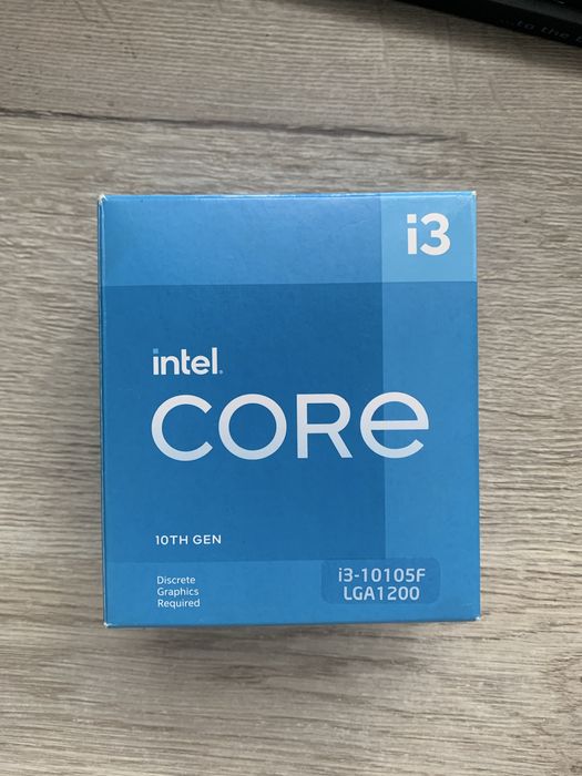 Процесор Intel core i3 10105F
