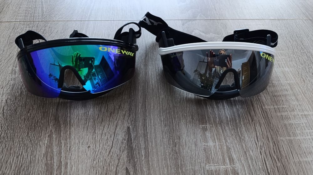 NIŻSZA CENA Gogle/Okulary narciarskie biegowe, nowe ONE WAY