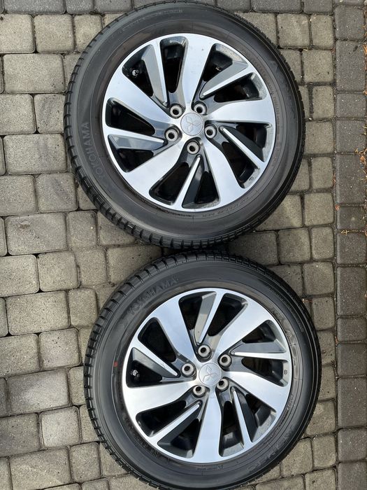 Alufelgi 5x114,3 17 cali Mitsubishi Outlander ASX Eclipse opony 215/60