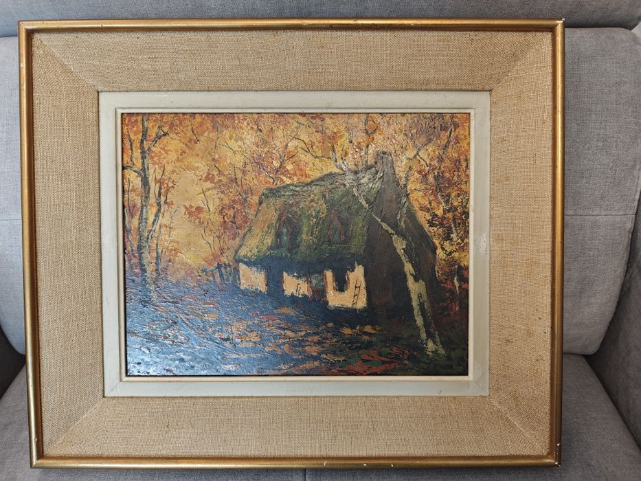 Obraz olej na płycie Francja