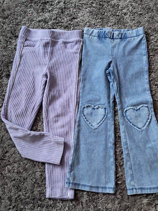Leginsy dla dziewczynki 98 stan idealny