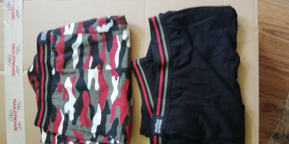 Bokserki, spodenki męskie, skarpetki i inne