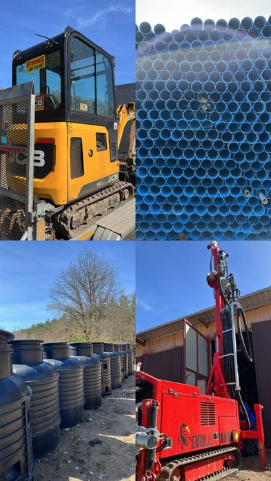 Wiercenie studni Kompleksowo Wysoka jakość usługi w dobrej cenie