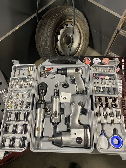 Pneumatyczny zestaw narzedziowy warsztatowy