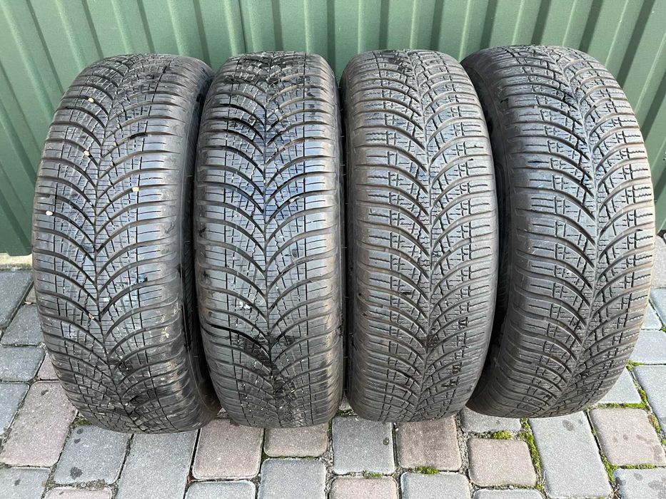 Диски 5/100 R15 5.5J ET40 Шини всесезонні 185/65 R15 Good Year Vector