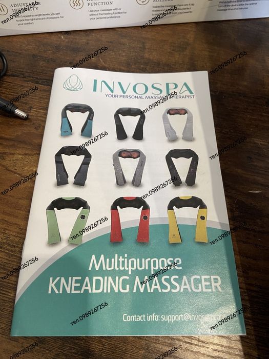 Масажер для шиї та спини, універсальний масажер, комір,  AMAZON