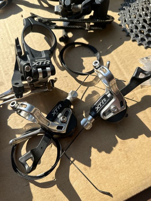 Shimano XTR PD-M970 SPD Clipless Pedals: Titanium - Bike
