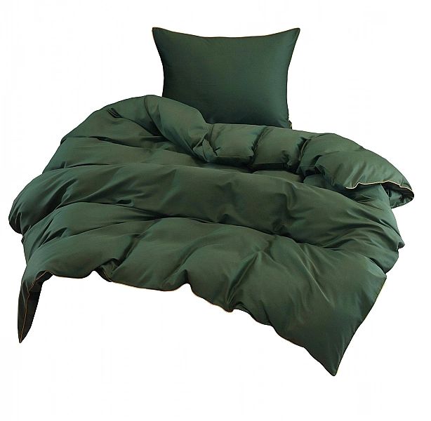 Pościel 140x200/2 części Poszewka 70x80 Satyna Bawełna Z Bizą CAN Jedn