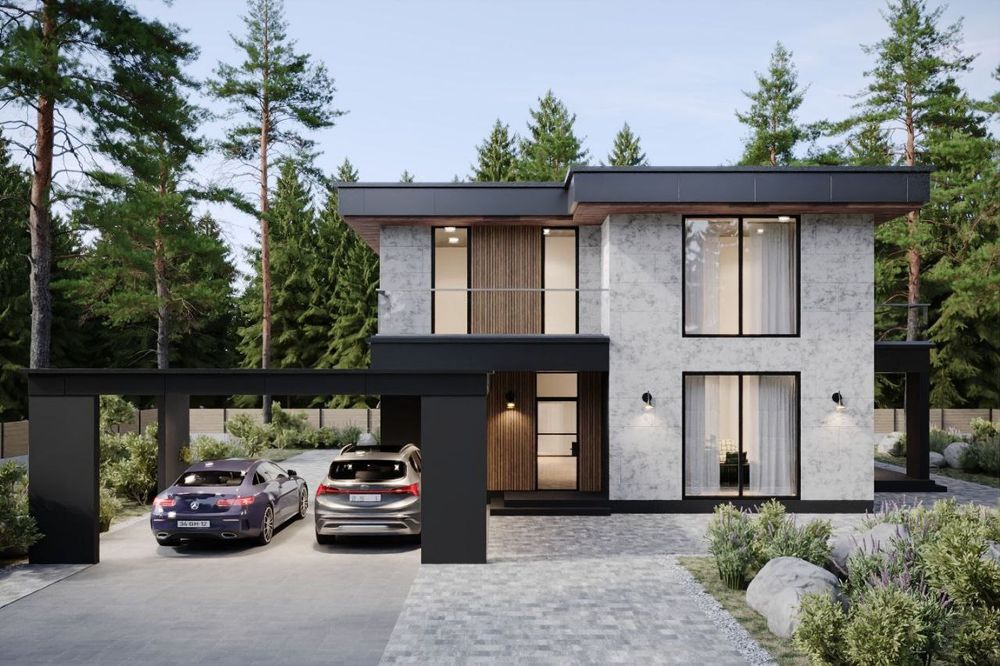 Будинок 245 м2 в лісі у містечку газ басейн с. Ходосівка 8 км Чапаївка