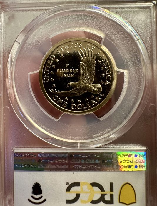 Монета 2003 1 доллар Сакагавеи PCGS PR69 Dcam