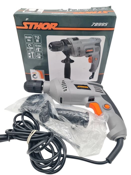 Sthor 78995 wiertarka udarowa 710W GŁÓWKA 13MM