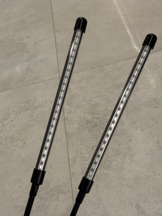 Lampa led do wzrostu roślin, dwa punkty, timer, nowe