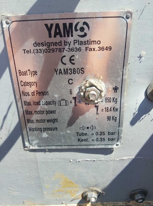 Silnik Yamacha m26 ponton 380S