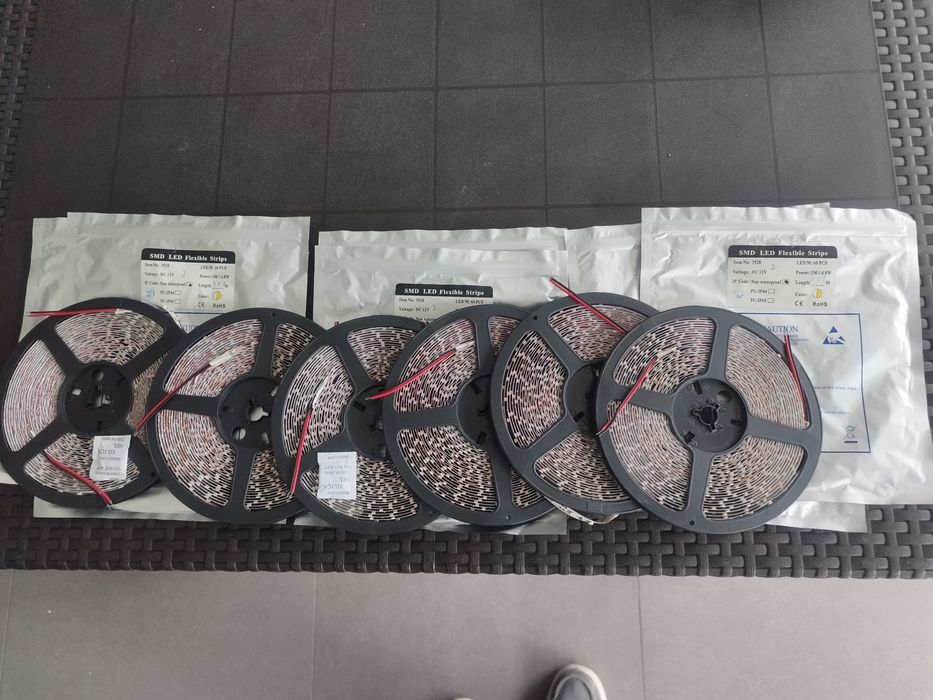 60m de fita de led 3528