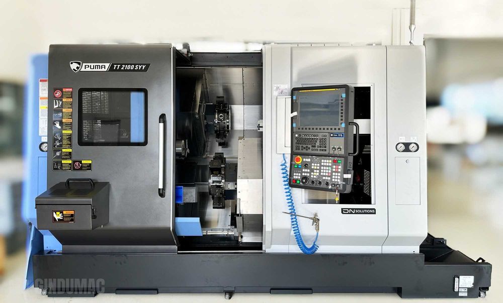 Tokarka CNC DN SOLUTIONS PUMA TT2100SYY jak nowa (2023)