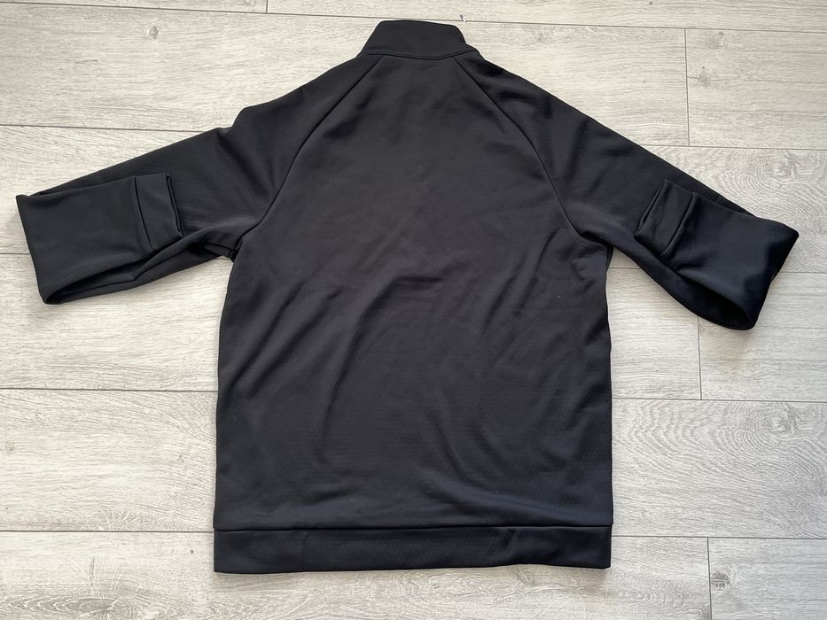 Czarna bluza rozpinana do polowy, marki Nike, rozmair L