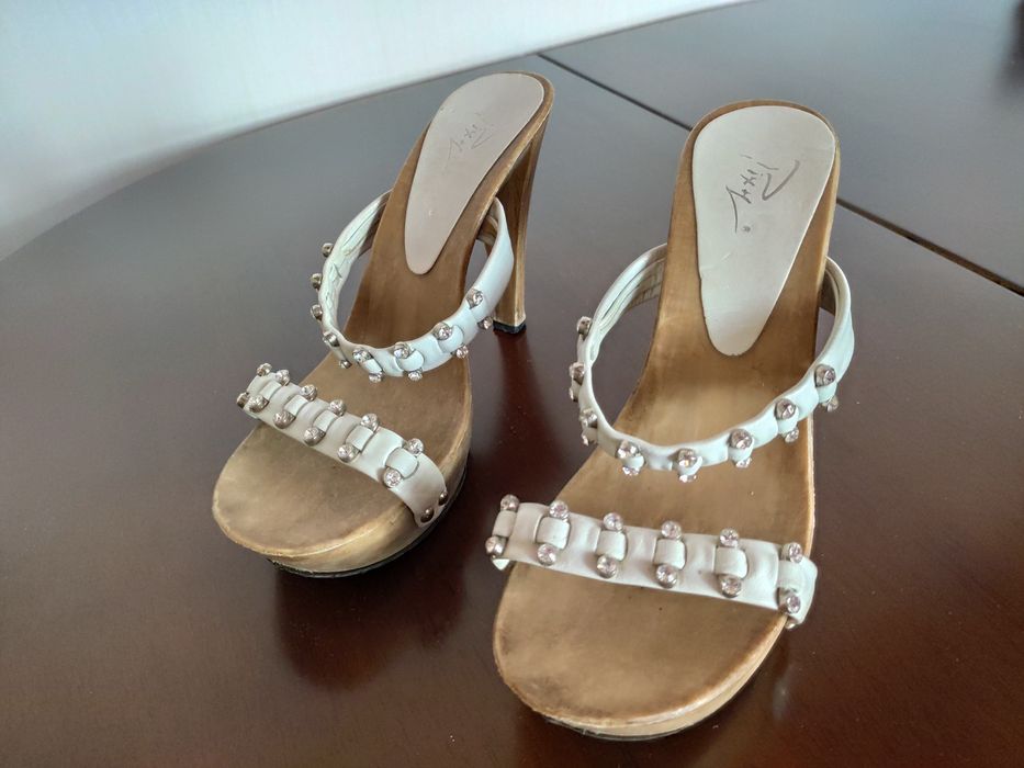 Женские вечерние летние туфли на каблуке, 39 размер