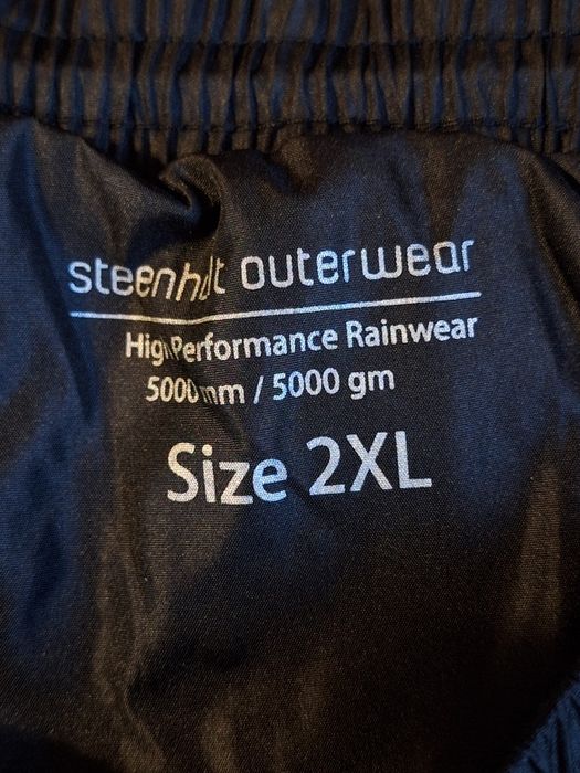 $ Steenholt Spodnie 2XL przeciwdeszczowe 5000mm, membrana techniczna