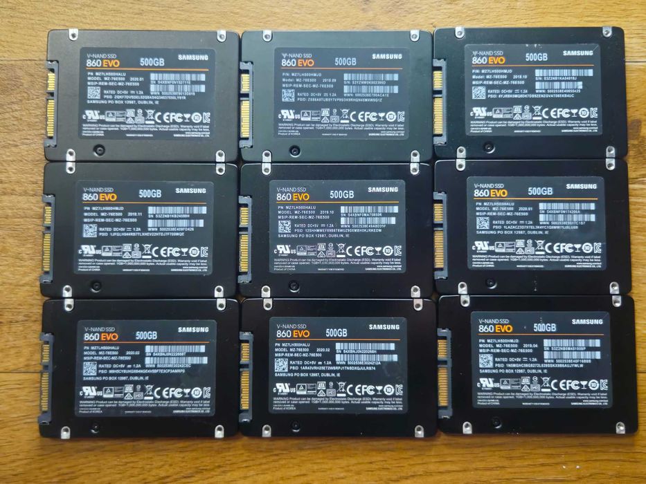samsung 860 evo 500gb - купити комплектуючі для ПК - Ціна на OLX.ua
