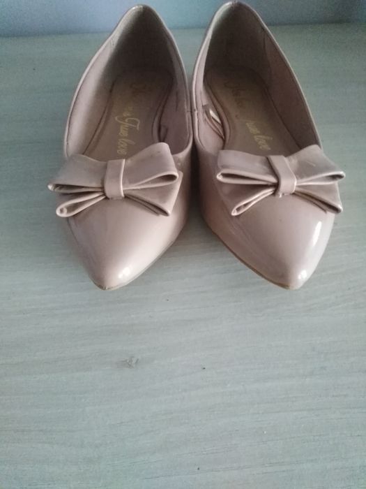 Baleriny w kolorze nude