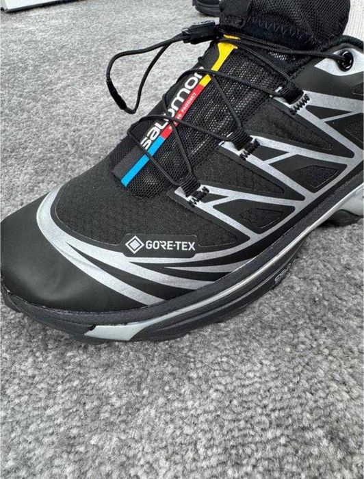 (БЕЗ ПЕРЕДОПЛАТИ)Salomon XT-6 Adv Black White Gore-Tex Соломони ХТ-6