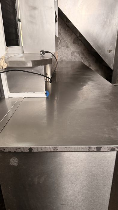 Bancada inox para café,restaurante